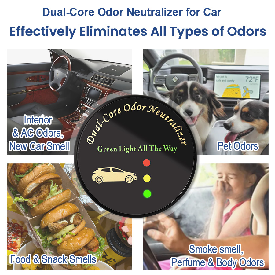 Car Air Purifier, Filter-Free  - đánh giá và giá Odor Eliminator Car