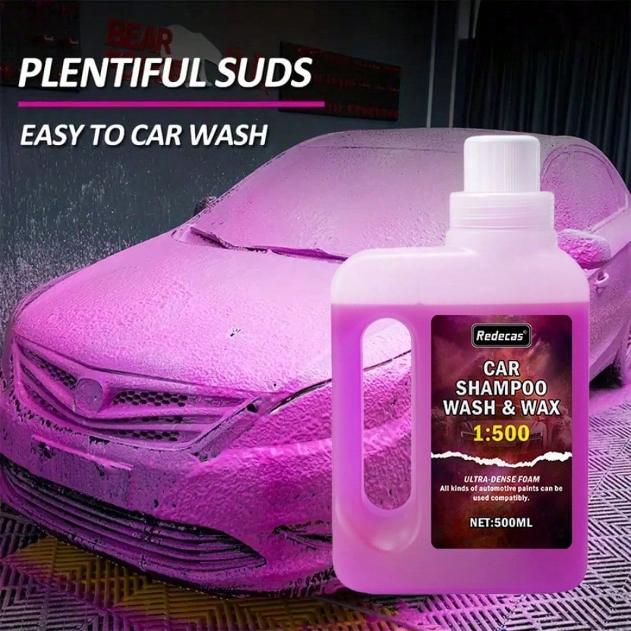 500ml Pink Foam Car Wash Soap, - đánh giá và giá Car Wax Ceramic Coating